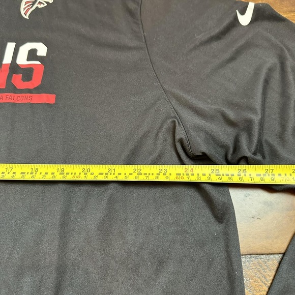 Lot of 3 Team Issued Atlanta Falcons Shirt Mens 3XL Long Sleeve Dri-FIT NFL Nike - Picture 7 of 14